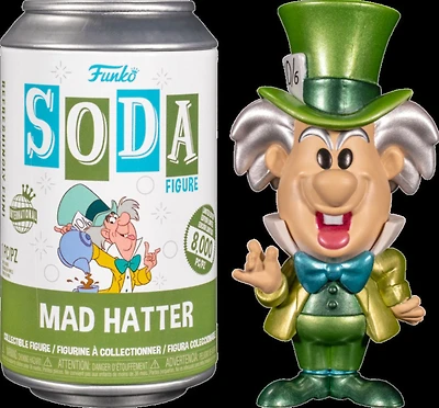 Figurine en Vinyle Mad Hatter par Funko SODA! Alice in wonderland