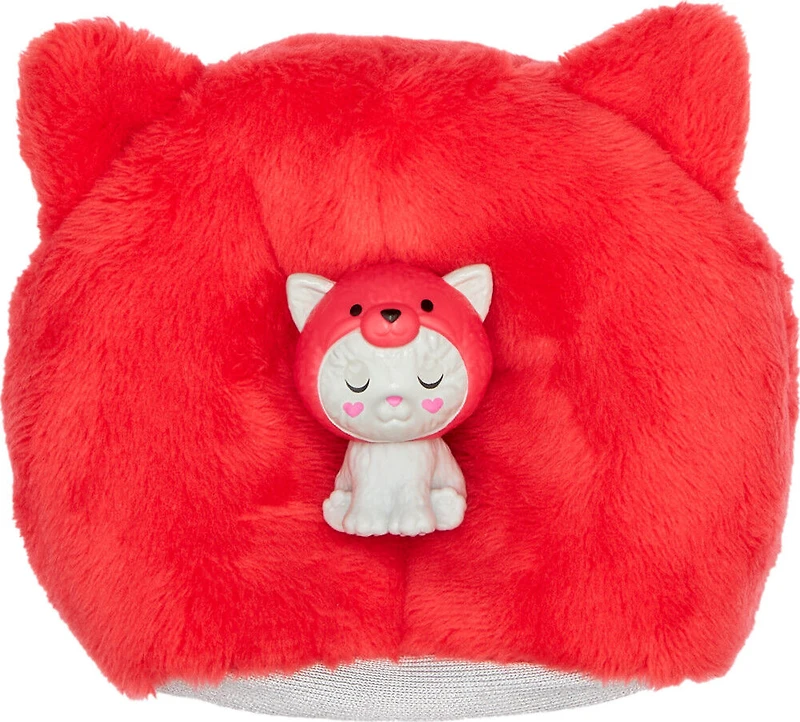 Barbie Cutie Reveal Costume-Themed Series Doll & Accessories with 10 Surprises, Kitten as Red Panda