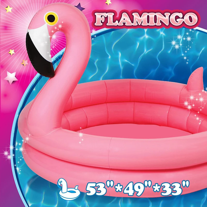 Splash Buddies - Piscine gonflable Flamingo pour enfants
