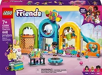LEGO Friends L'Aire de Jeux Intérieure Amusante - Ensemble de Jeu de Simulation - Avec 3 Minipoupées, un Manège Lapin, une Piscine à Balles - 42686