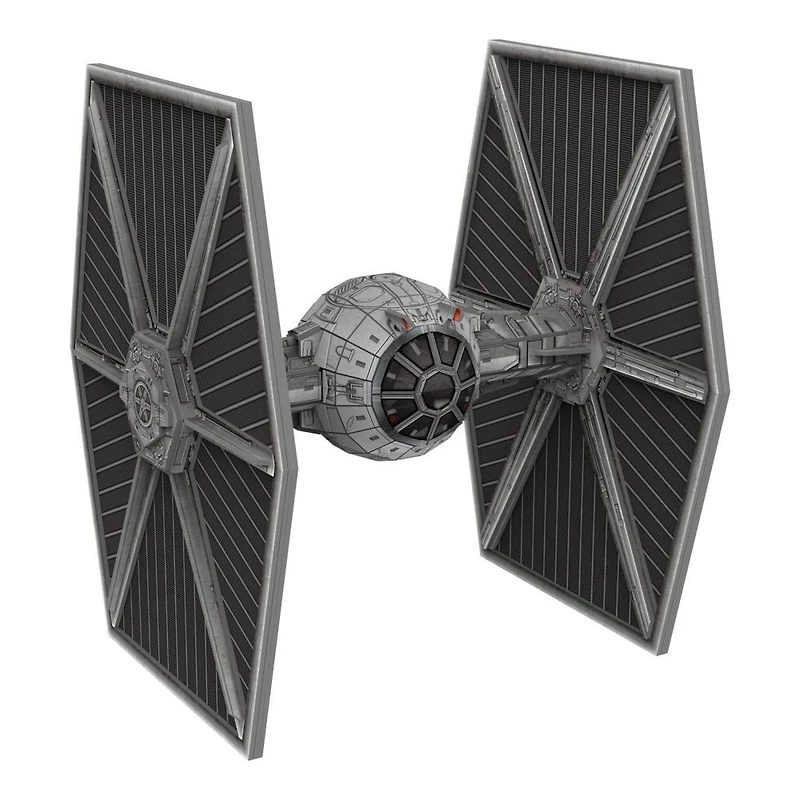 4D Build, Star Wars Tie Fighter/LN, 3D Paper Model Kit, 116 Piece Paper Model Kit