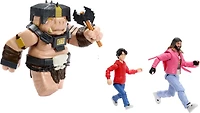 Minecraft A Well-Crafted Escape Figure Pack with 3 Action Figures & 4 Accessories Inspired by the Movie