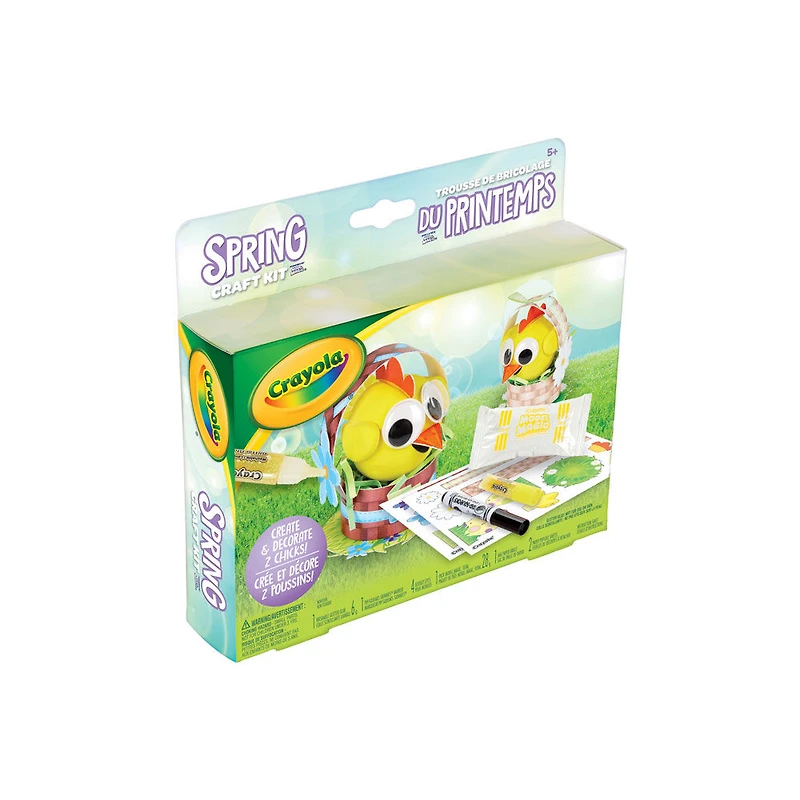 Trousse de bricolage du printemps Crayola - Poussins