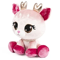 GUND P.Lushes Designer Fashion Pets, Lissa Doemi, biche en peluche de luxe douce et élégante, rose et or, 15,2 cm