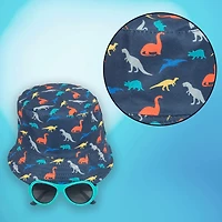 Dinosaur  2 Piece Set - Sunglass & Bucket Hat
