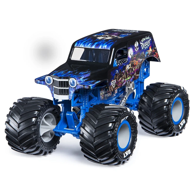 Monster Jam, Monster truck Son-uva Digger officiel, véhicule en métal moul
