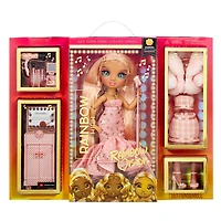 Rainbow Vision Rainbow High Rainbow Divas - Poupée-mannequin Sabrina St. Cloud (rose-quartz rose).