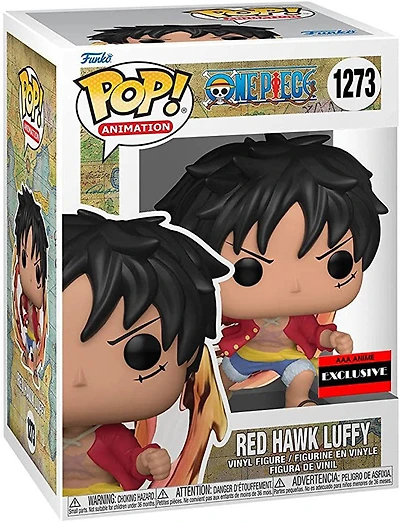 Pop:One Piece- Luffy Red Hawk a/Ch - Notre exclusivité
