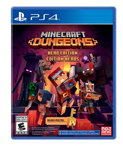 PlayStation4 - Minecraft Dungeons Hero Edition