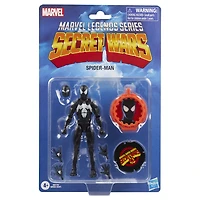Marvel Legends Series Spider-Man, figurine de collection de 15 cm, inspirée des bandes dessinées Avengers Marvel rétro Secret Wars