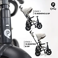 Rito Plus Folding Stroller /Trike Grey