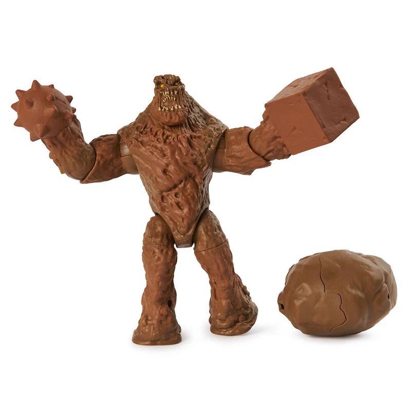 DC Comics, Clayface Action Figure with 2 Mystery Accessories, 4-inch