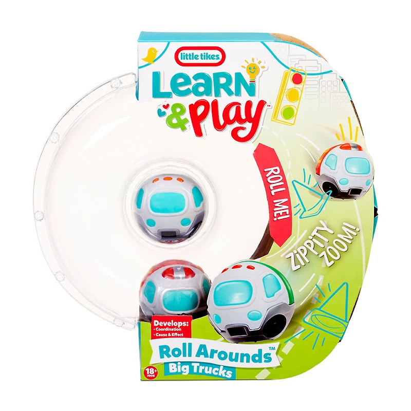 Gros camion Little TikesMD Learn and PlayMC Roll AroundsMC, paquet de 2 - Édition anglaise