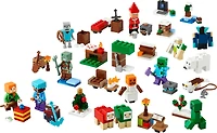 LEGO Minecraft Le Calendrier de l'Avent 2025, Article de Jeu Vidéo à Collectionner, Cadeau de Noël pour Amateur de Jeu Vidéo pour Enfants 21280