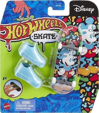 Hot Wheels Skate Tony Hawk Fingerboard and Skate Shoes, Toy for Kids (Styles May Vary)