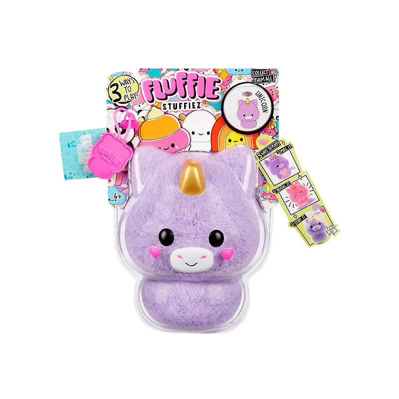 Petite peluche à collectionner Fluffie Stuffiez Unicorn