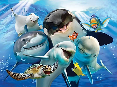 Howard Robinson - Océan - Casse-tête super 3D