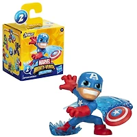 Marvel Avengers Mighty-Verse Collection Série 2, figurine Captain America