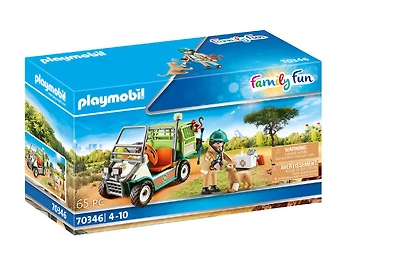 Vétérinaire et véhicule tout terrain, Playmobil Family Fun