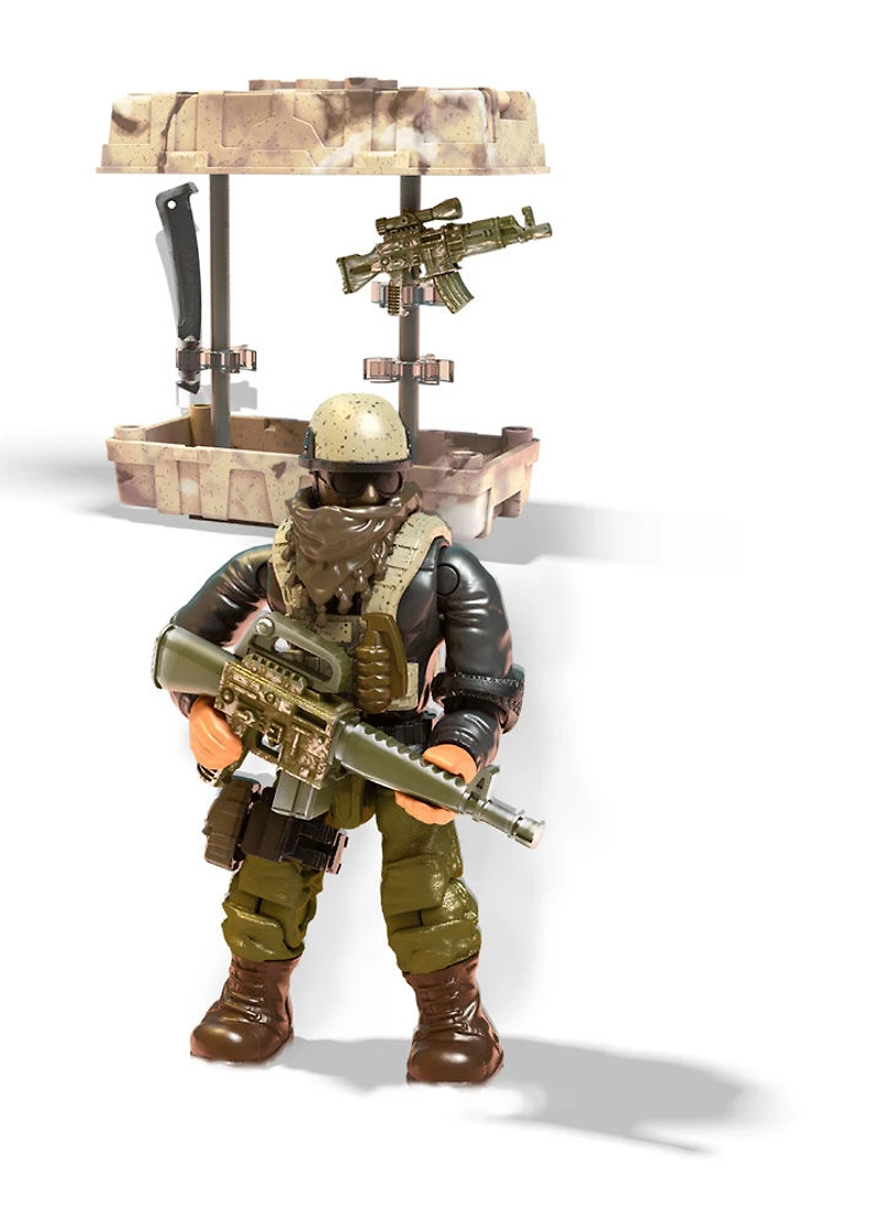 Mega Construx - Call of Duty - Caisse d'armes pour les tactiques du désert