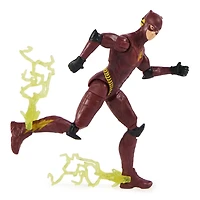 DC Comics, Figurine articulée The Flash Young Barry de 10 cm et 2 accessoires, objets à collectionner du film Flash