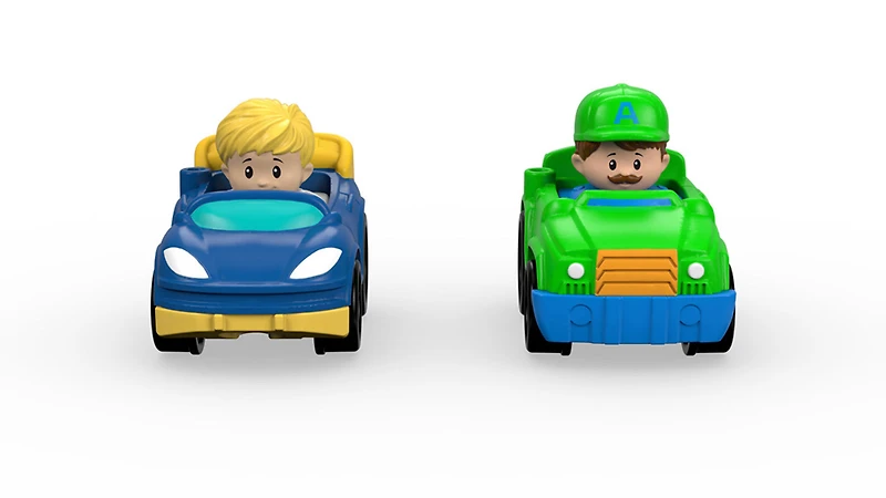 Fisher-Price Little People - Wheelies - Dépanneuse et Voiture de course
