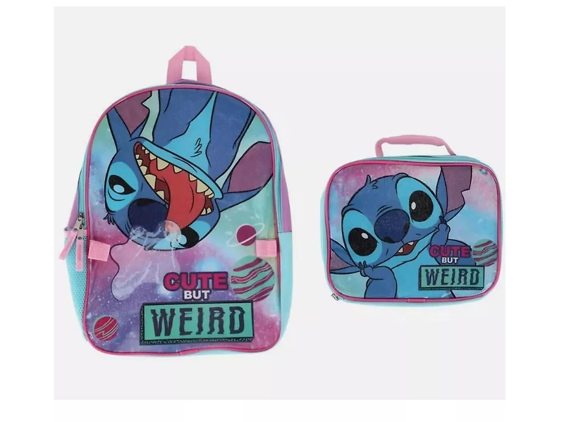 Sac à dos Stitch 16 avec sac à lunch rectangulaire