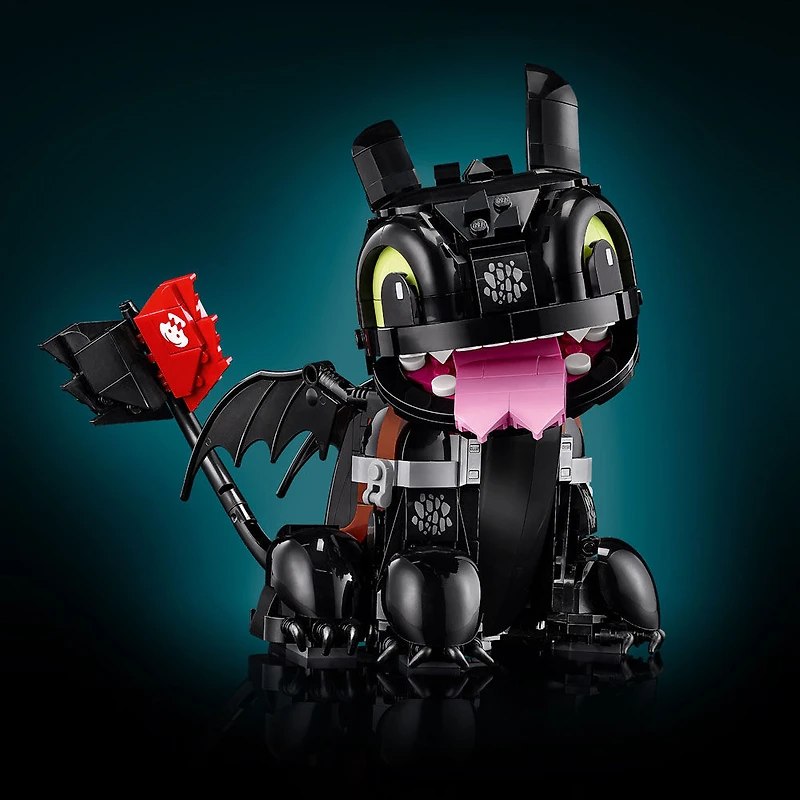 LEGO Icons Dragons : Krokmou, Ensemble de Construction et de Modèle pour Adultes 10375