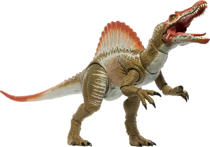 Jurassic World Hammond Collection Jurassic Park 3 Spinosaurus Action Figure, XL Dinosaur Toy