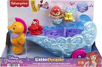 Disney Princess Ariel's Light-Up Sea Carriage by Little People