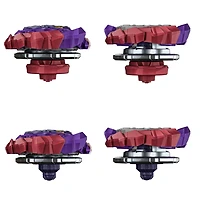 Beyblade Burst QuadDrive, Pack de 2 toupies de compétition Berserk Balderov B7 et Cyclone Belfyre B7