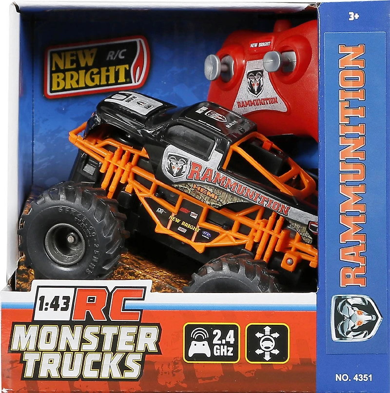 New Bright - Bigfoot Monster Truck - L'assortiment peut varier - Un par achat