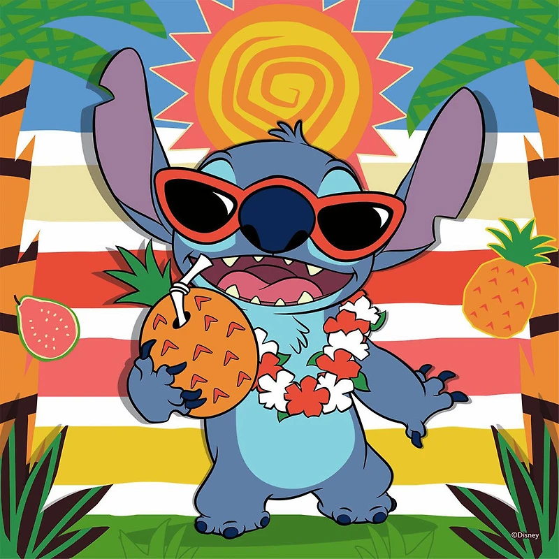Ravensburger Disney Stitch 3x 49 piece Jigsaw Puzzles