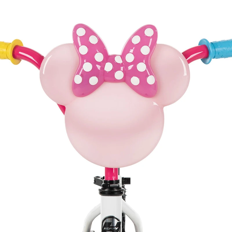 Vélo, Minnie de Disney, 12 pouces par Huffy, blanc - Notre exclusivité