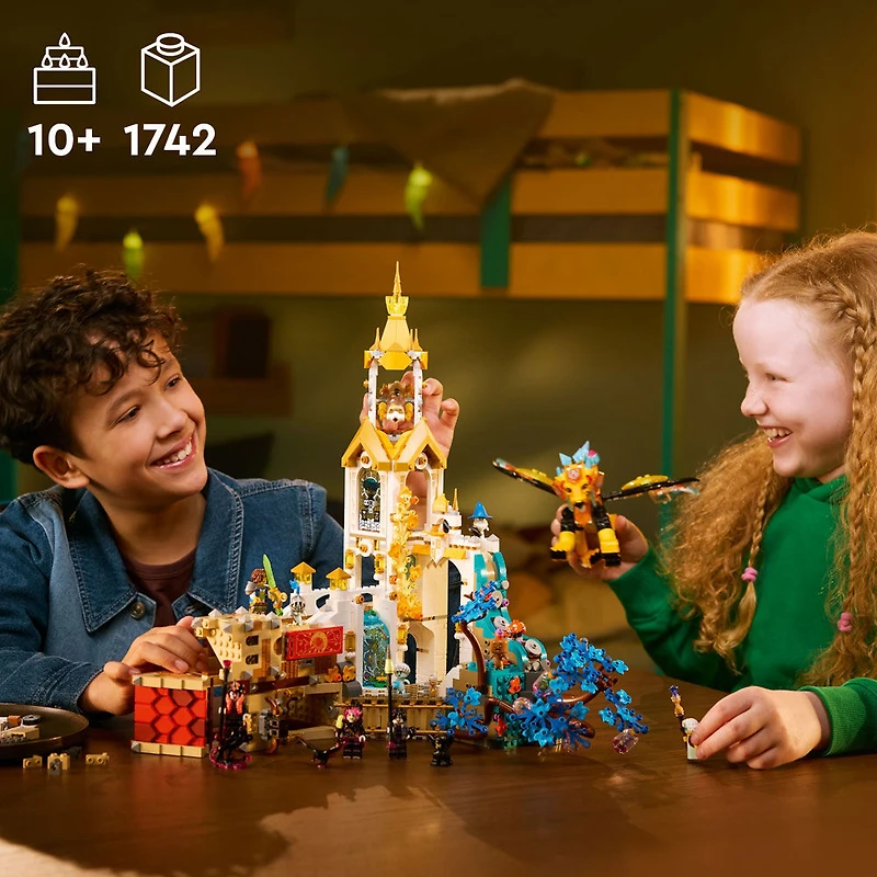 Ensemble de jeu avec figurines et créatures fantastiques LEGO DREAMZzz Le château Nocturnia 71486