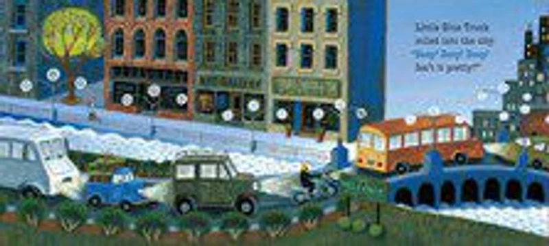 Little Blue Truck Leads the Way Padded Board Book - Édition anglaise