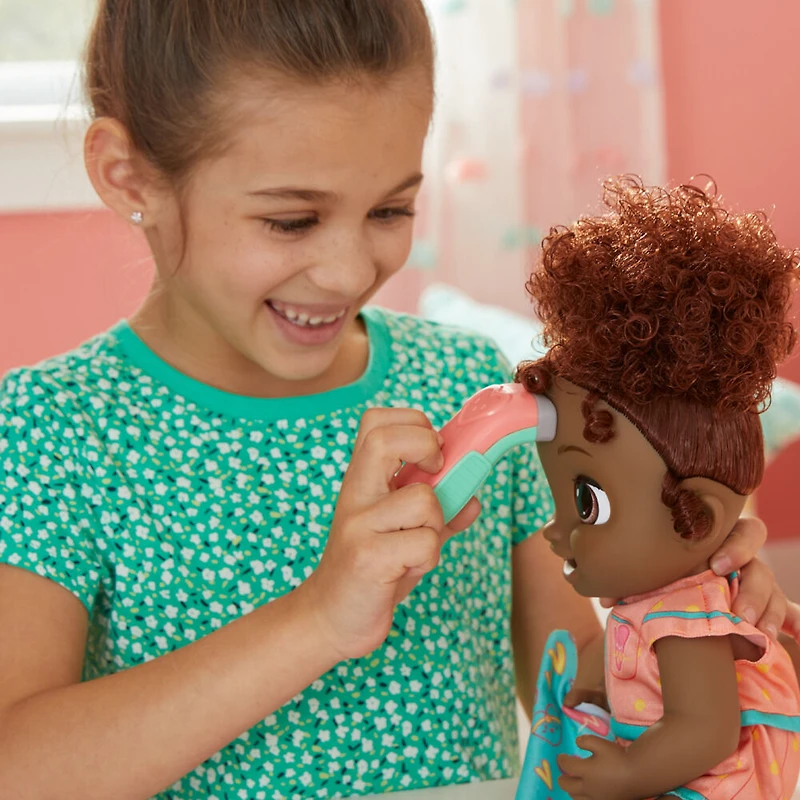 Baby Alive Lulu Achoo Doll, 12-Inch Interactive Doctor Play Toy