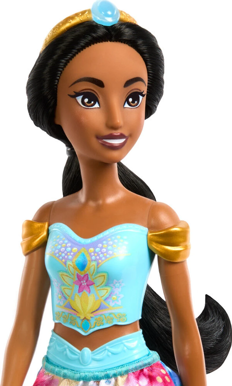 Disney-Spin&Reveal-Poupée Jasmine avec accessoires et 11 surprises