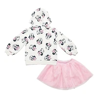 Disney Minnie Mouse - 2 Piece Combo Set - Off White and Pink