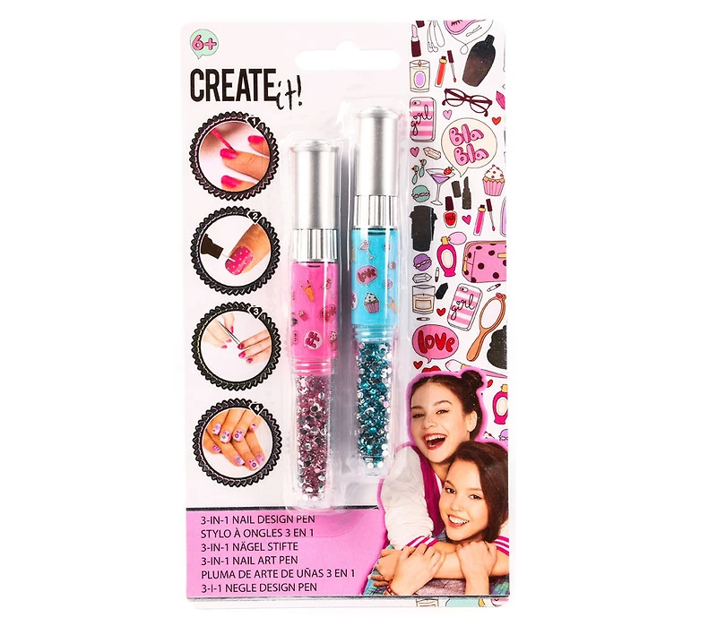 CREATE IT! Vernis A Ongle Crayon 3 En 1