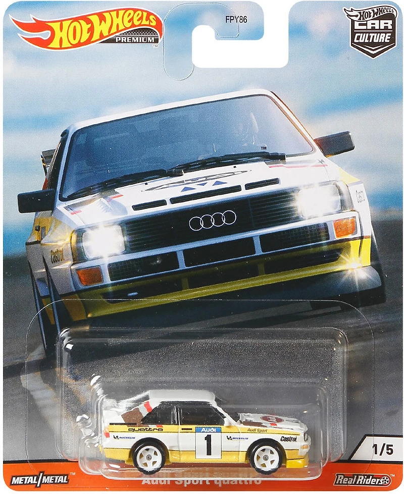 Hot Wheels - Véhicule 84 Audi Sport Quattro