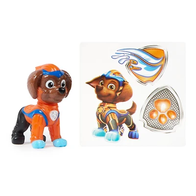 PAW Patrol : La Super Patrouille le film, Figurines Pup Squad, Zuma Super-Chiots, Figurines à collectionner Pat'Patrouille