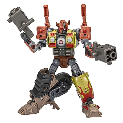 Transformers Generations Legacy Evolution, figurine Crashbar classe Deluxe de 14 cm