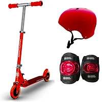 Ensemble casque et trottinette Sport Runner 120 mm