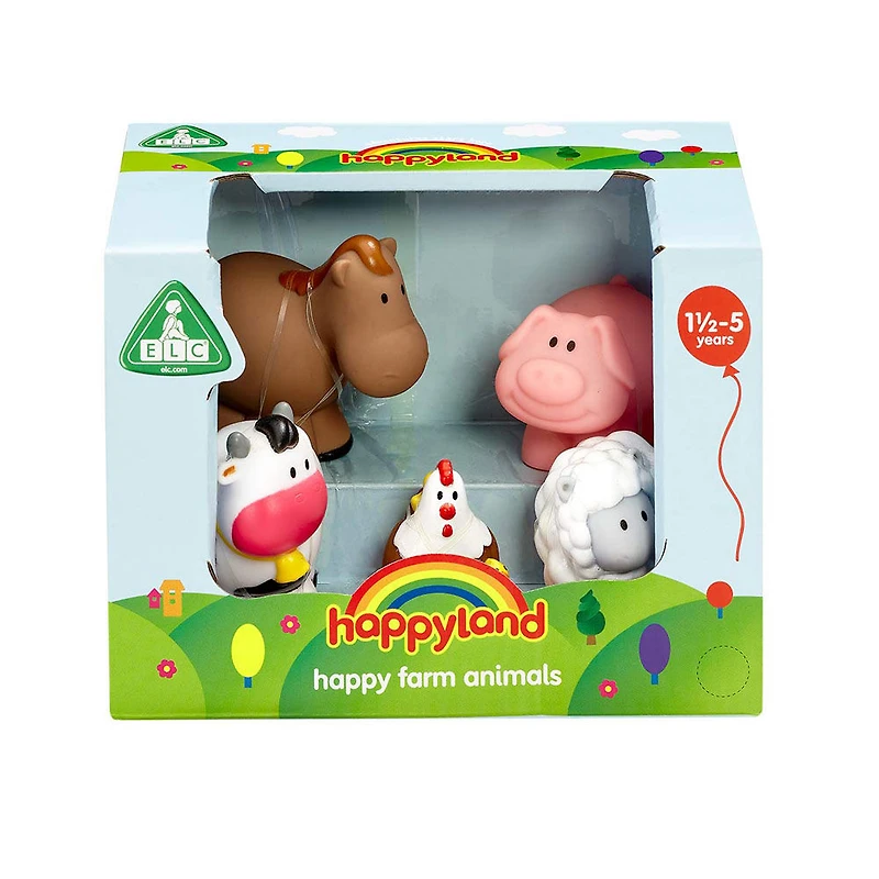 Early Learning Centre Happyland Happy Farm Animals - English Edition - R Exclusive