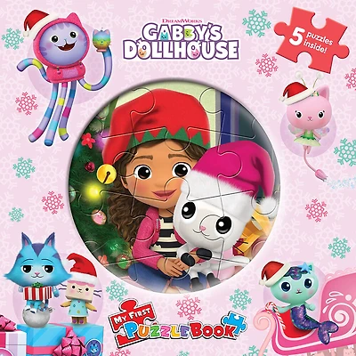 Gabby's Dollhouse Xmas My 1St Puzzle Book - Édition anglaise