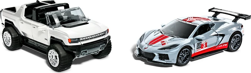 Hot Wheels 2 Véhicules à Rétrofriction Coffret échelle 1/43