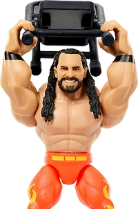 WWE Action Figure Knuckle Crunchers Seth Rollins with Battle Accessory