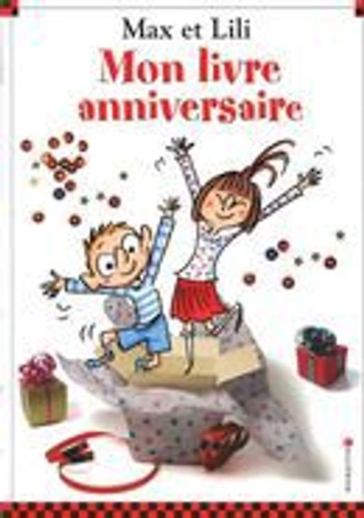 Mon Livre Anniversaire - French Text