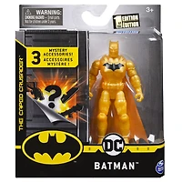 BATMAN, 4-Inch Defender BATMAN Action Figure with 3 Mystery Accessories